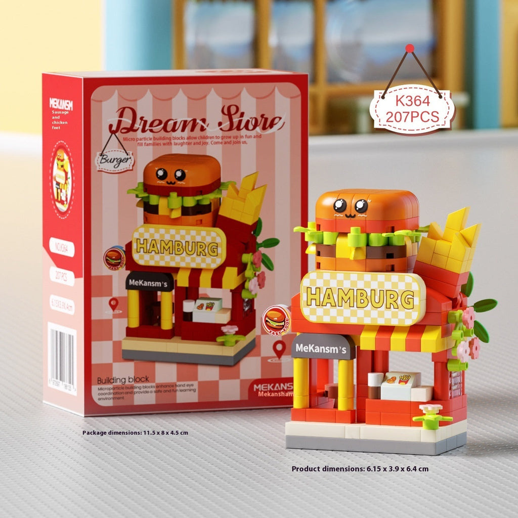 City Street View Building Blocks Children's Educational Toys