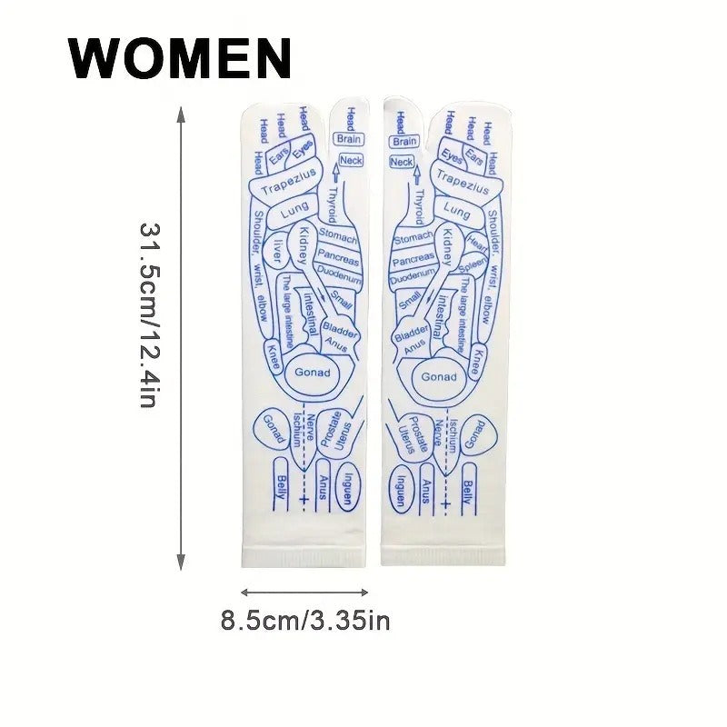 Warp socks English acupoint socks meridian socks massage socks