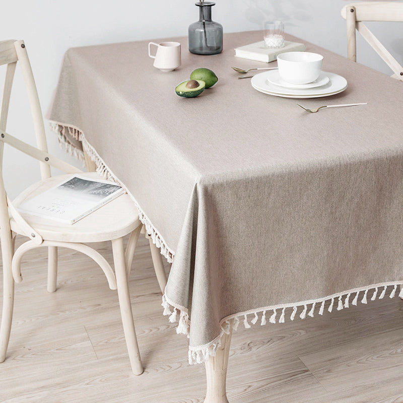 Checkered Tablecloth Rectangular Square Table Picnic Cloth