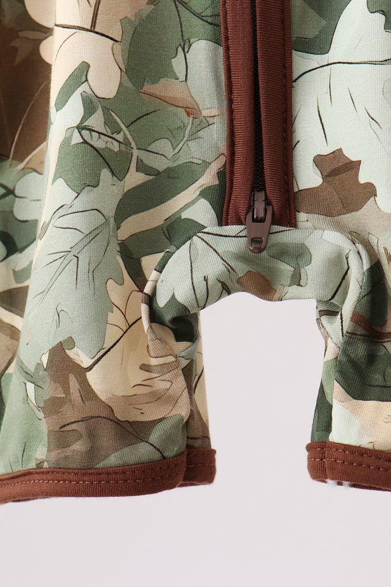 Camo Bamboo Romper