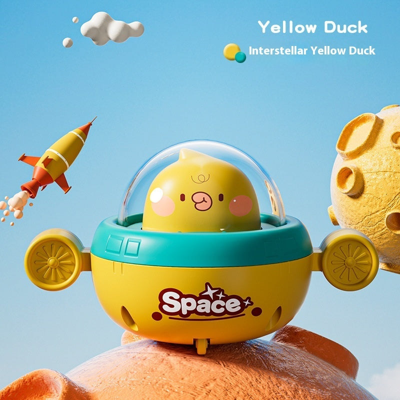 Children's Cute Puzzle Press Car Toy