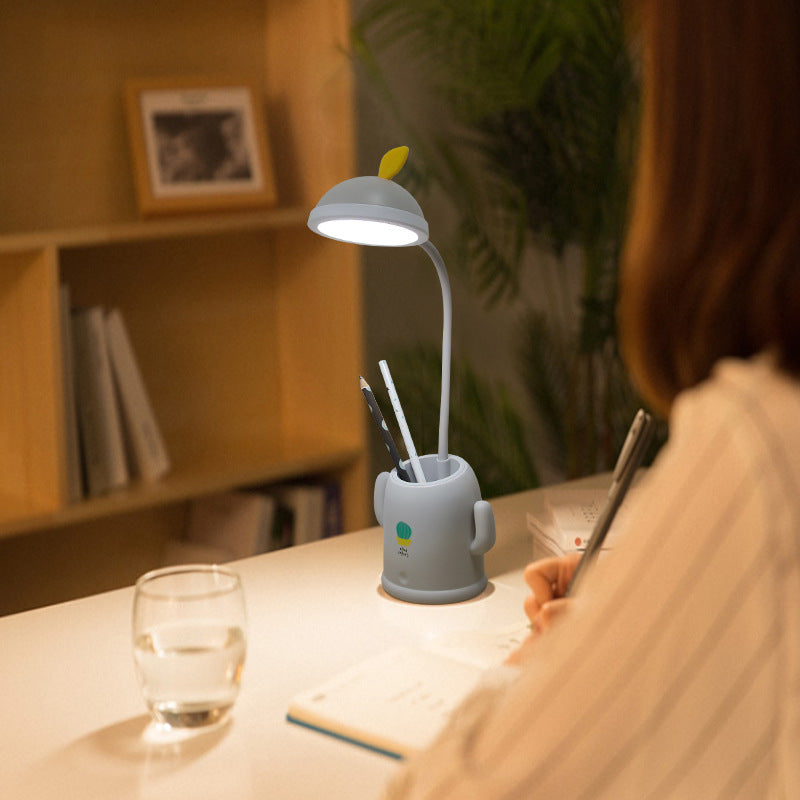 Cactus Pen Holder Table Lamp