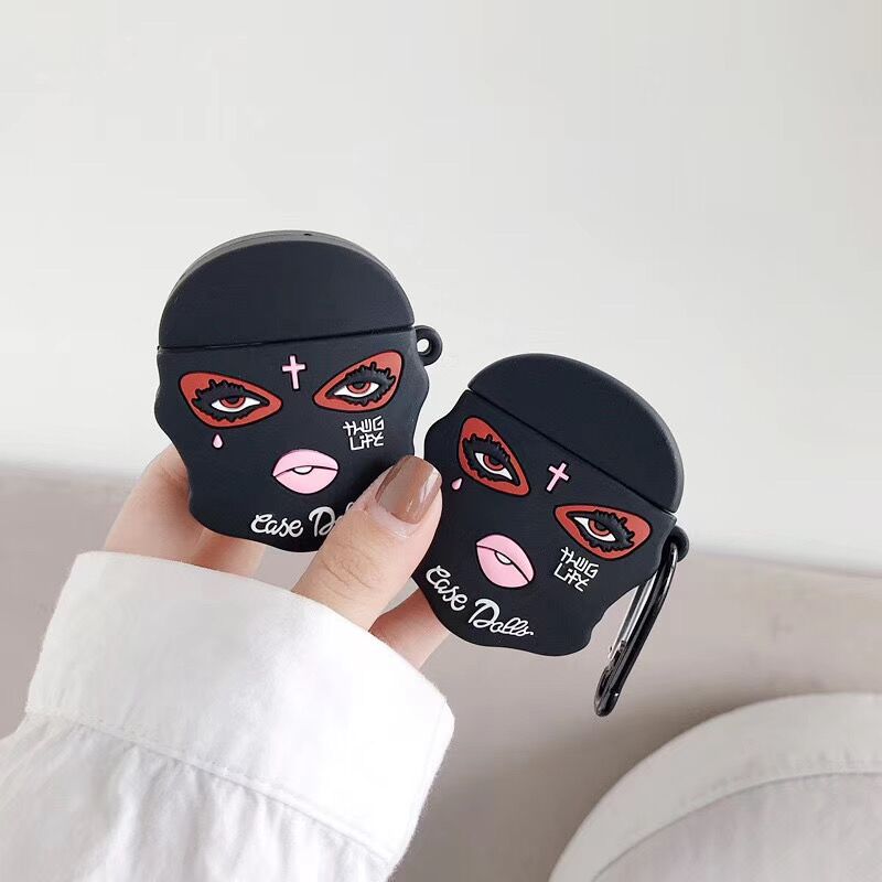 Compatible with Apple, Suitable For Airpods1 2 Generation Silicone Apple Wireless Bluetooth Headset Protective Case