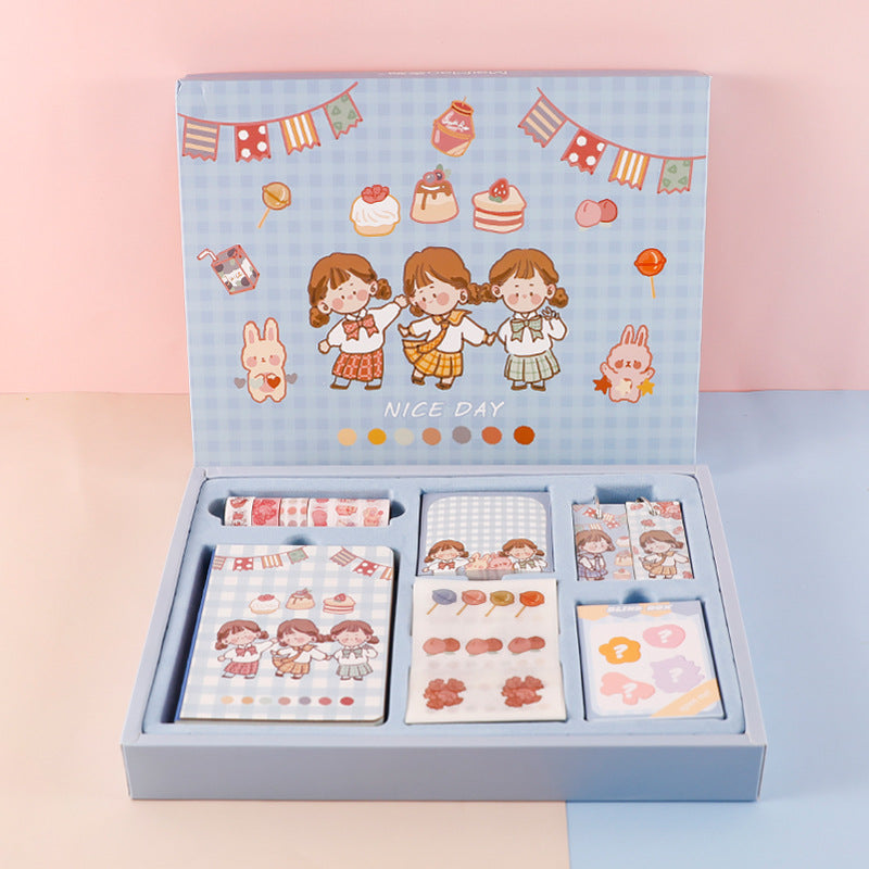 Boutique Hand Account Partner Gift Box School Supplies Stationery Set