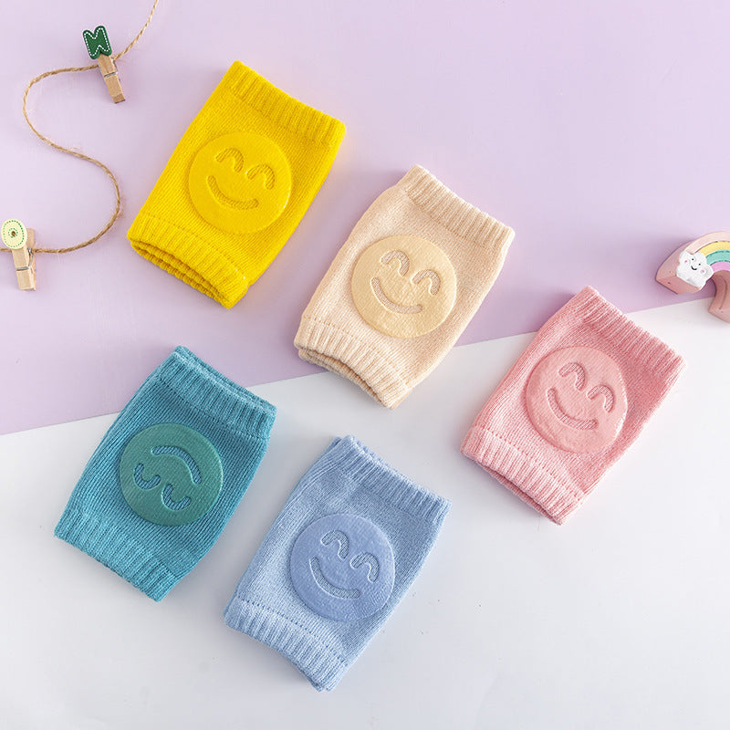 Summer Terry Baby Socks Toddler Crawling Knee Pads
