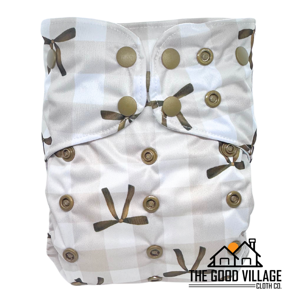 One Size Pocket Diaper | Ador-A-Bow