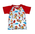 Firefighter Milk Silk Raglan