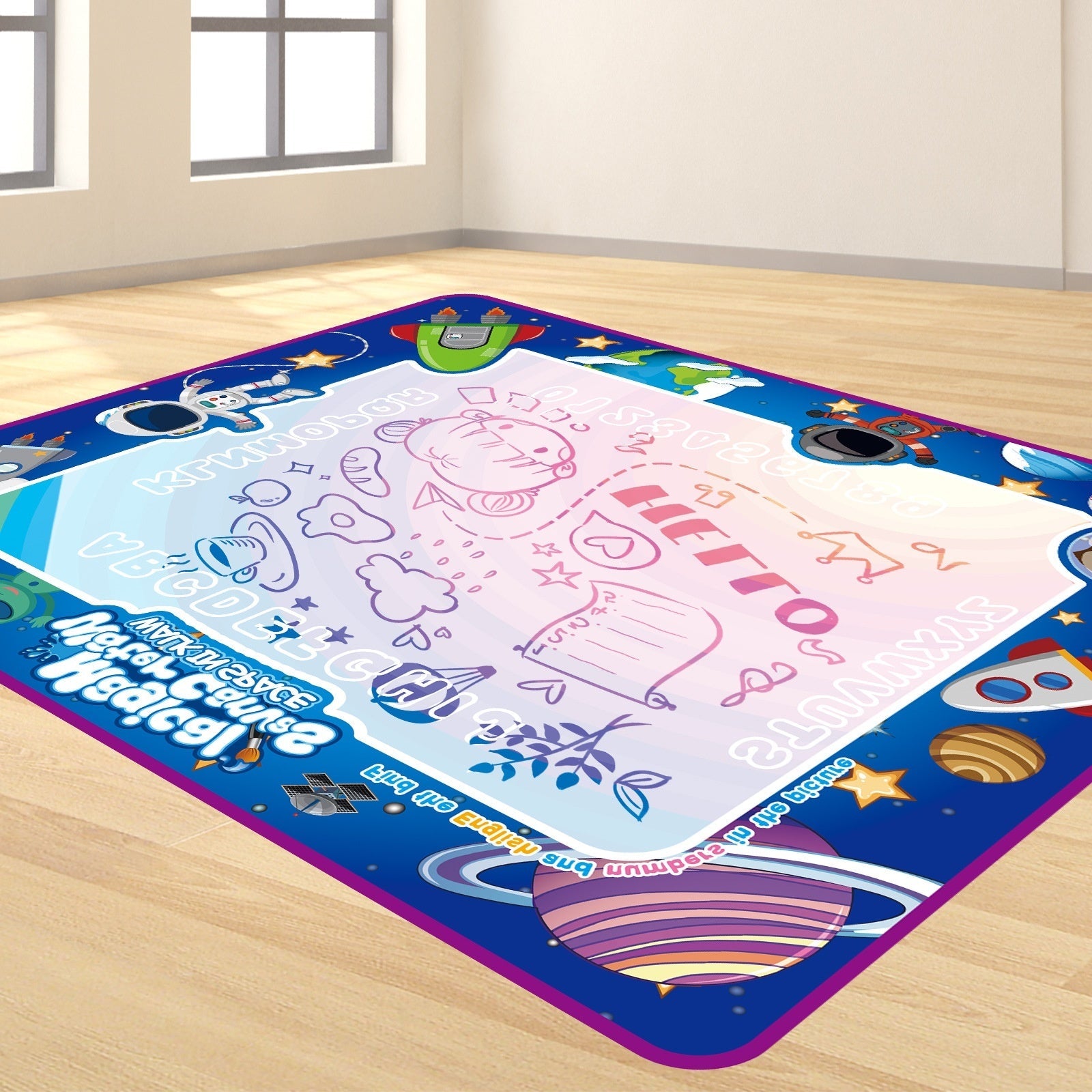 Cloth Toy Clear Water Painting Drawing Board Magic Color Graffiti Blanket Water Picture Book