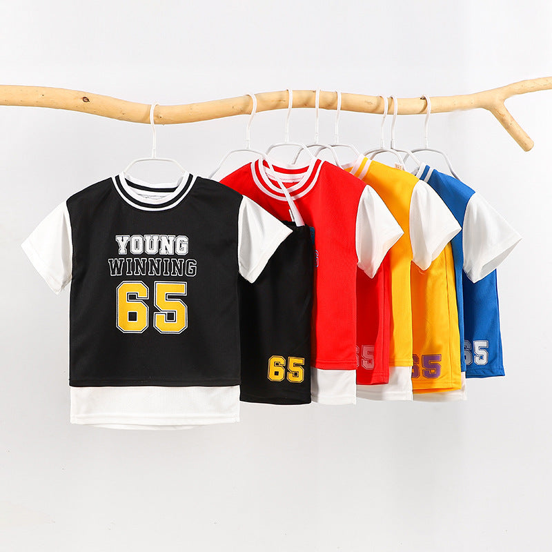 Sportswear Two-piece Set Children's Clothing New