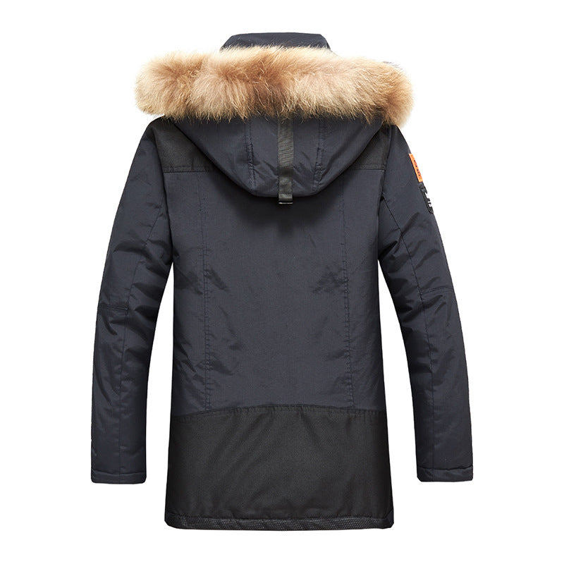 Plus Size Men's Cotton Jersey With Fleece
