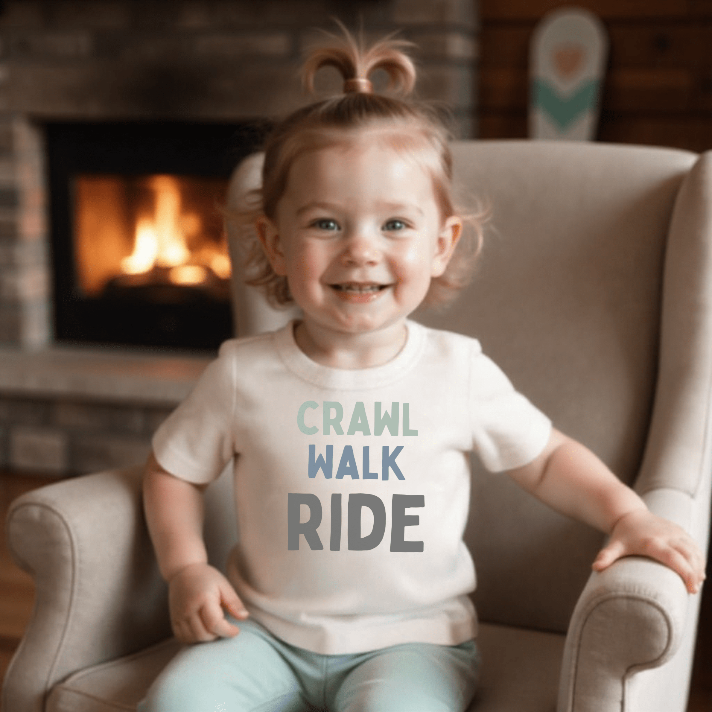 graphic tee | crawl walk ride
