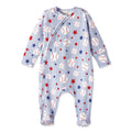 Grand Slam Baseball Bamboo Zipper Romper for Baby