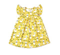 Goat Milk Silk Flutter Dress