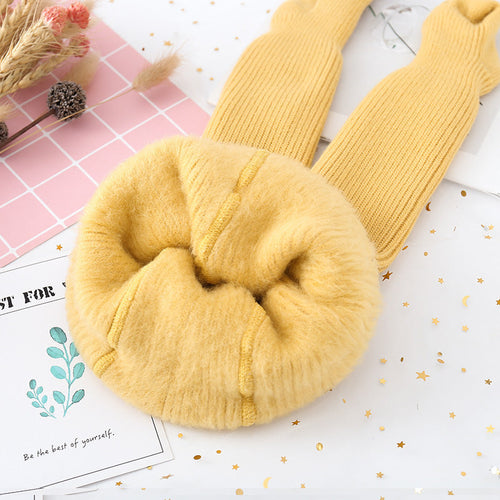 Add Fleece Pantyhose And Thick Fall And Winter Leggings For Boys And Girls