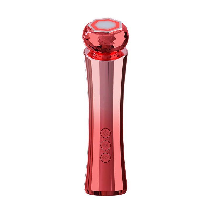 Portable Microcurrent Facial Device Lifting Tighten Wrinkle Removal Skin Care Whitening Handheld Facial Massager