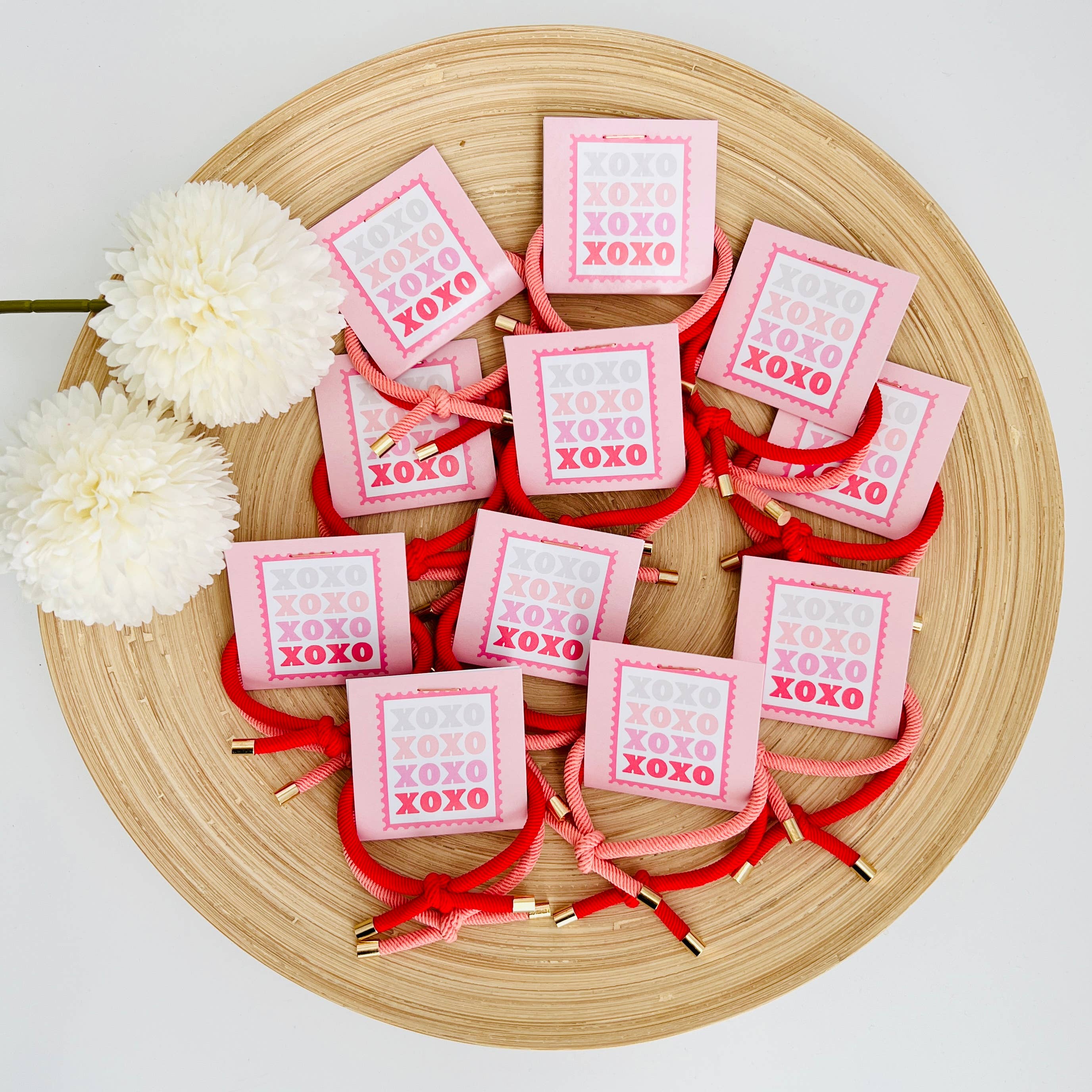 "XOXO" Hair Tie Set