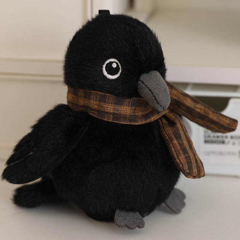 Cartoon Parrot Plush Toy Pendant For Girls Bags And Keychains