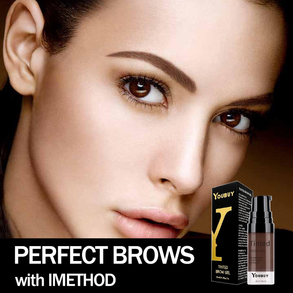 Eyebrow ointment dye waterproof quick drying natural eyebrow long-lasting travel portable set liquid eyebrow pencil ﻿