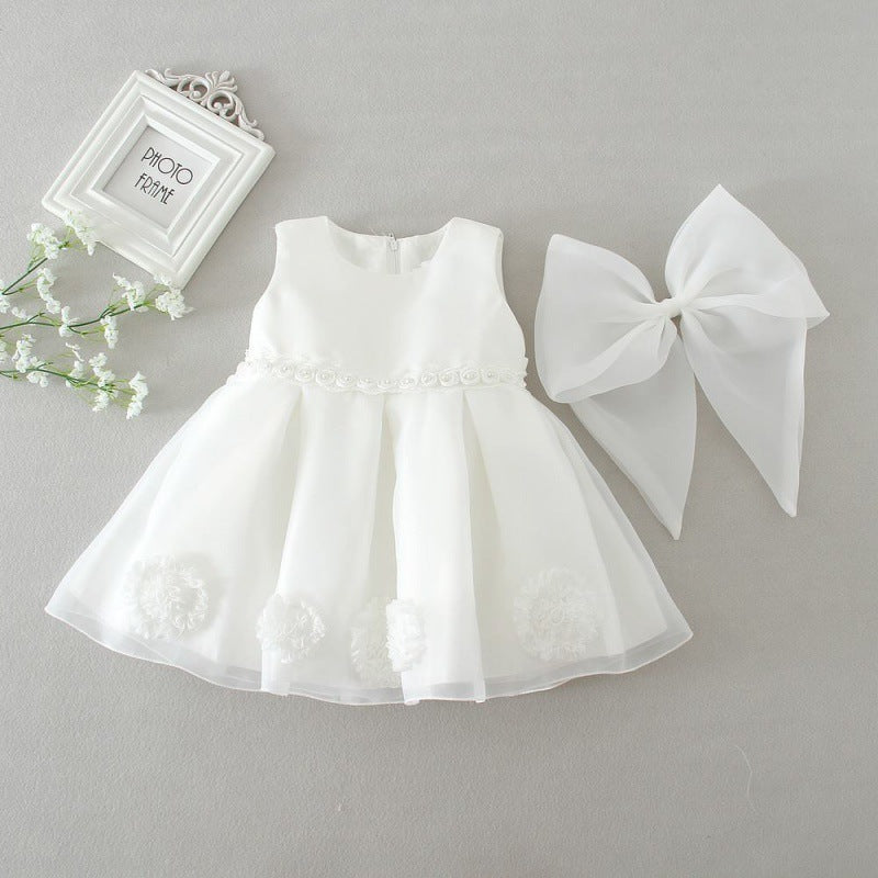 Girl's Sweet And Casual Versatile Fluffy Skirt