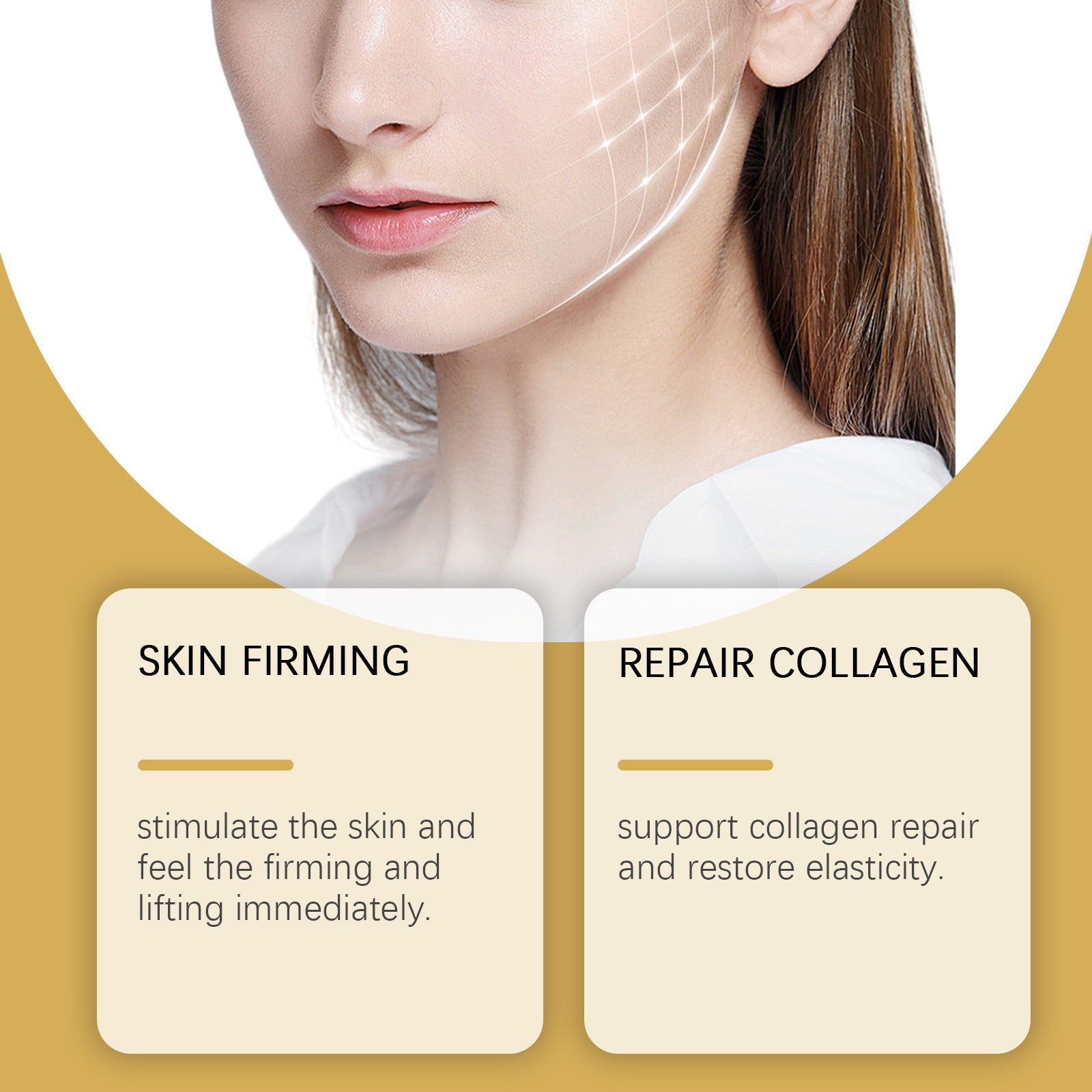 Face Firming Machine Face Lift Massage Gentle Comfort Repair Small Portable Massager