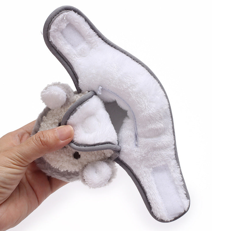 0-12 Months Old Male And Female Baby Thickened Non-slip Cartoon Cotton Shoes