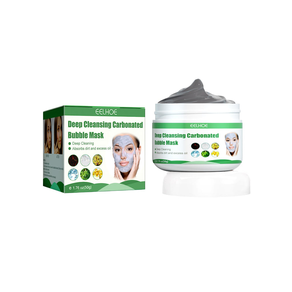 Clean And Apply Bubble Mask, Moisturizing Apply Removing Blackhead And Pimple Oxygen Cleansing Mud Mask