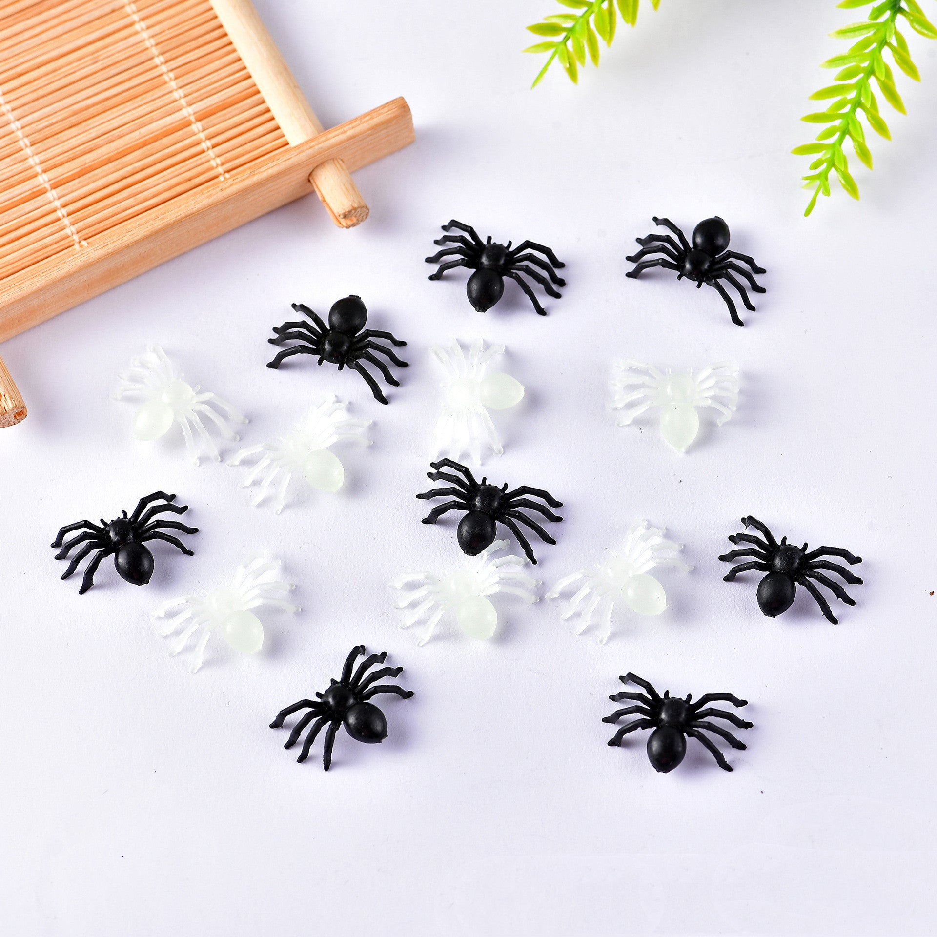 Small Toy Black Plastic Toy Spider
