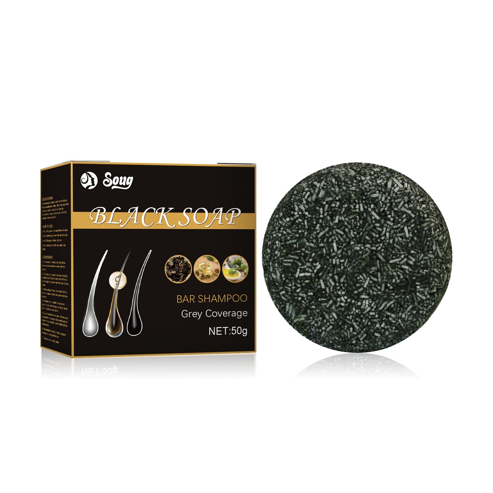 Refreshing oil controlling deep cleaning blackhead removal moisturizing hydrating handmade bamboo charcoal essential oil soap