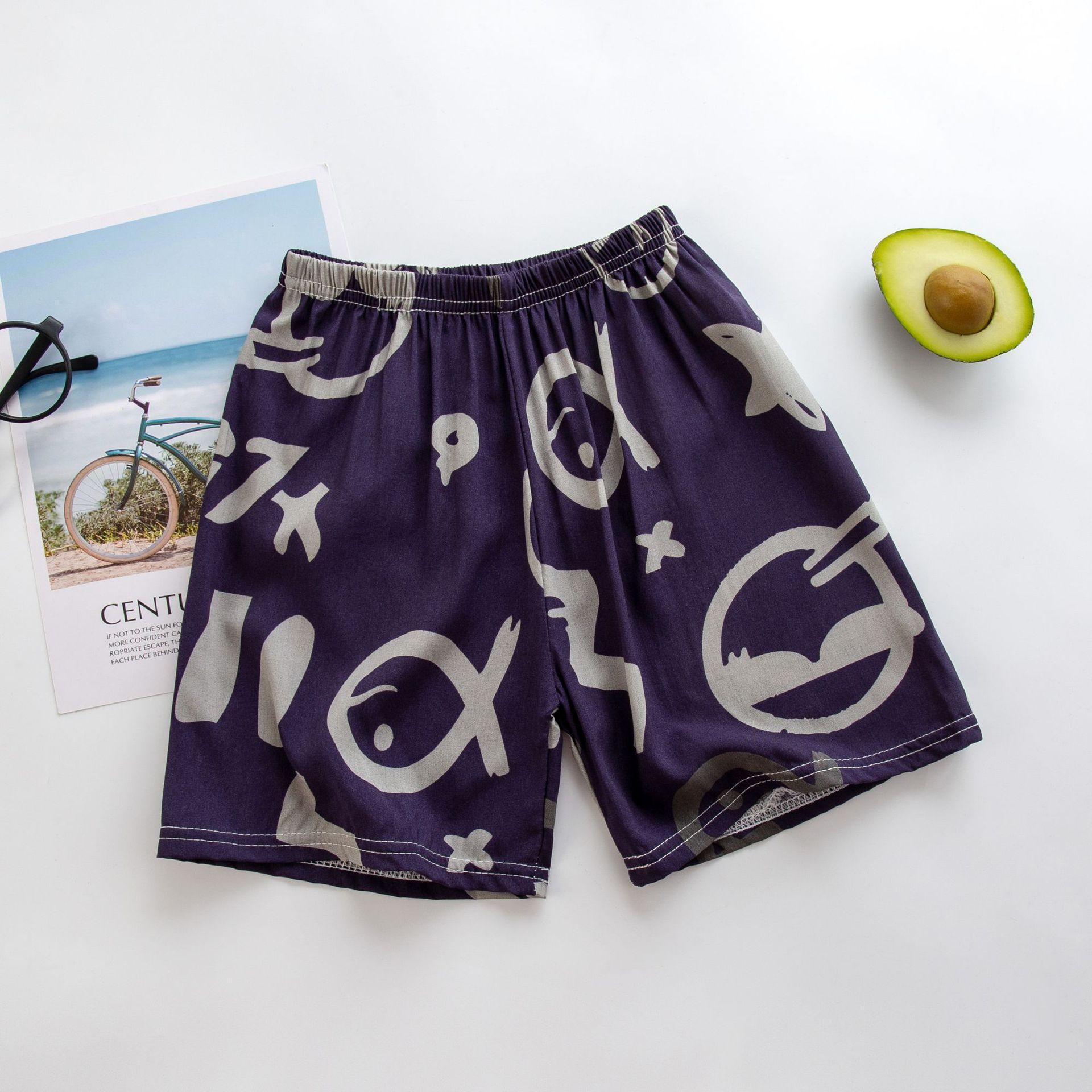 Beach Children's Shorts Cropped Loose Summer Thin