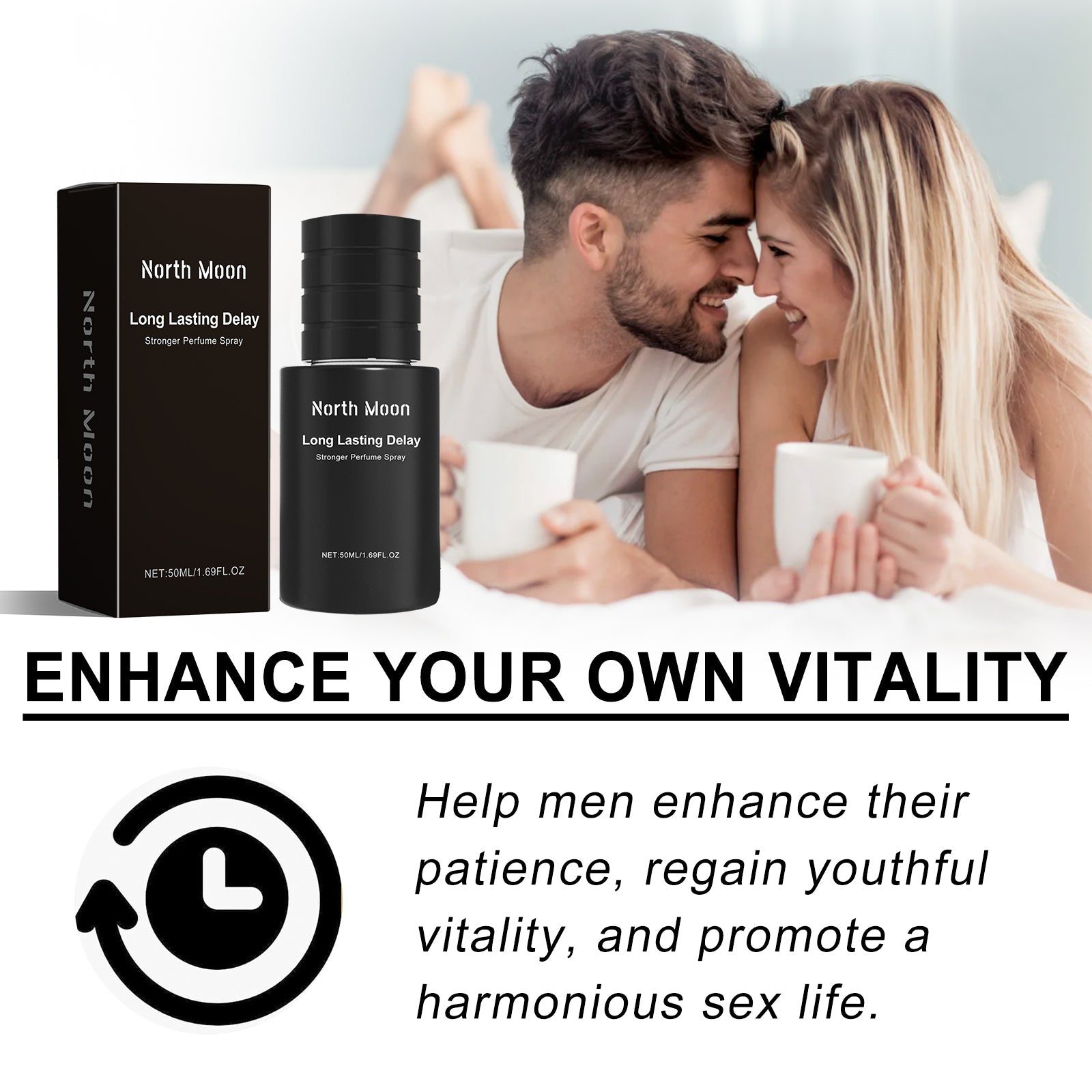 Long Lasting Delay Stronger Perfume Spray, Natural Niche Fragrance Lasting Release Charming Men's Atmosphere Dating Perfume