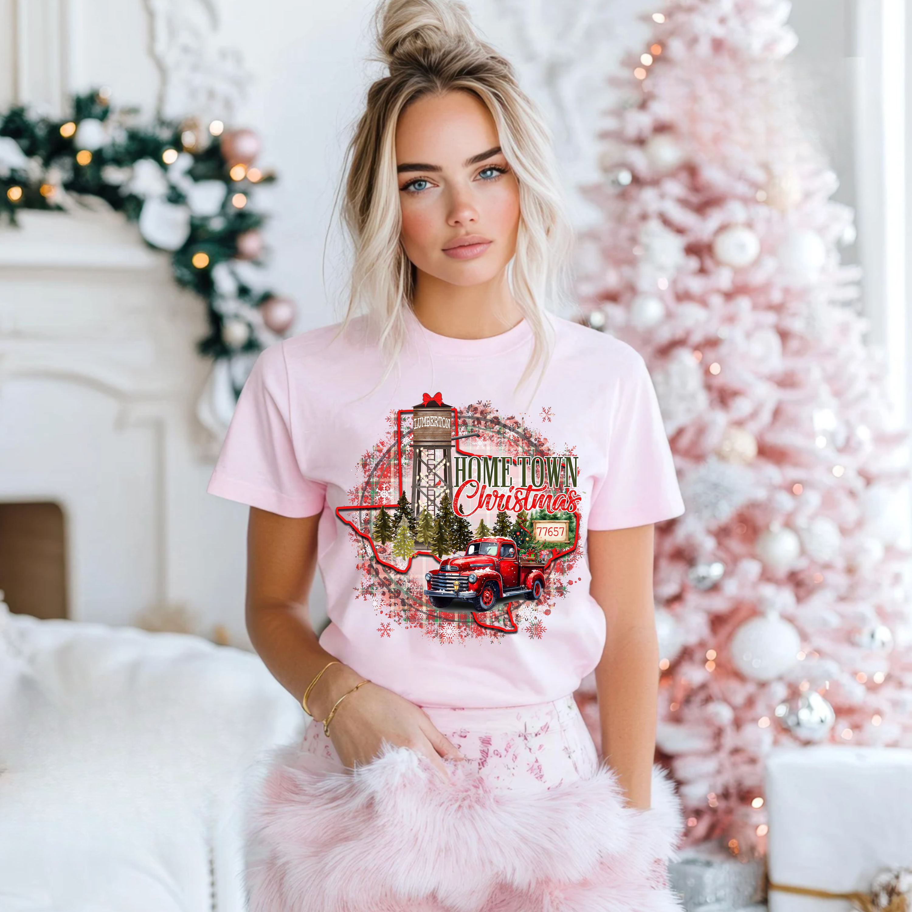 Home Town Christmas Crewneck