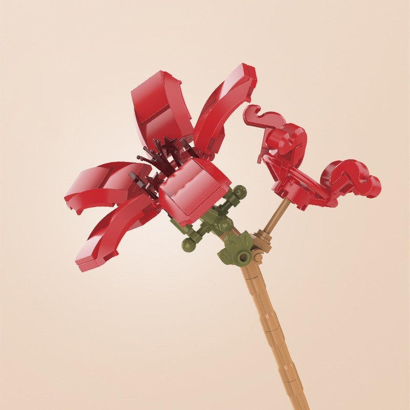 Block Flower Bouquet Flower Bonsai Rose Decoration