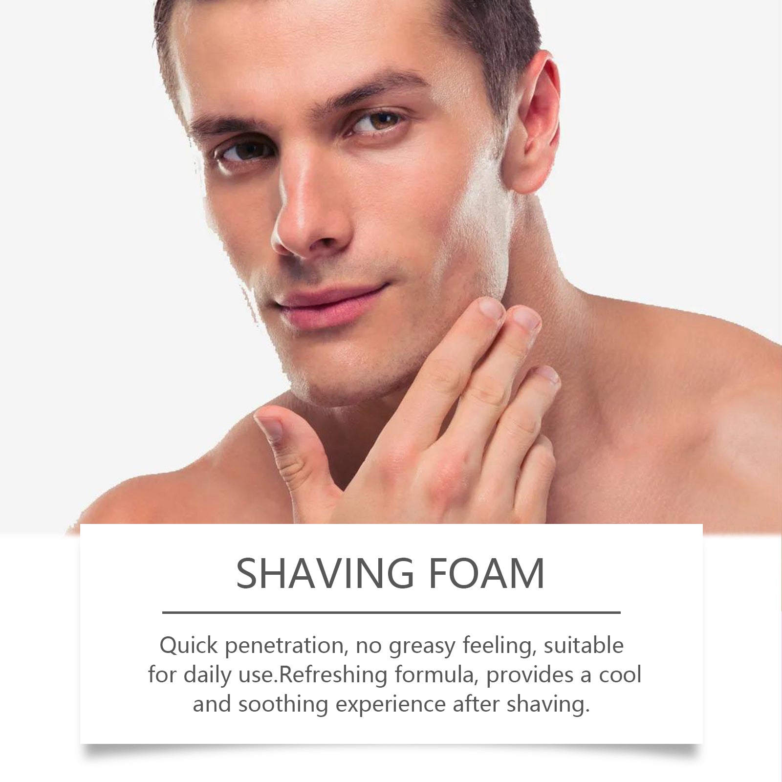 Men's Beard Care Series Gentle Clean Care Facial Hair Moisturizing And Moisturizing Care