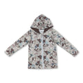 Long sleeves hunting dog deer duck zipper boy hoodie