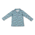 Long sleeves golf kids boys polo shirt