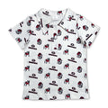 Short sleeves G dog kids boys summer team polo shirt