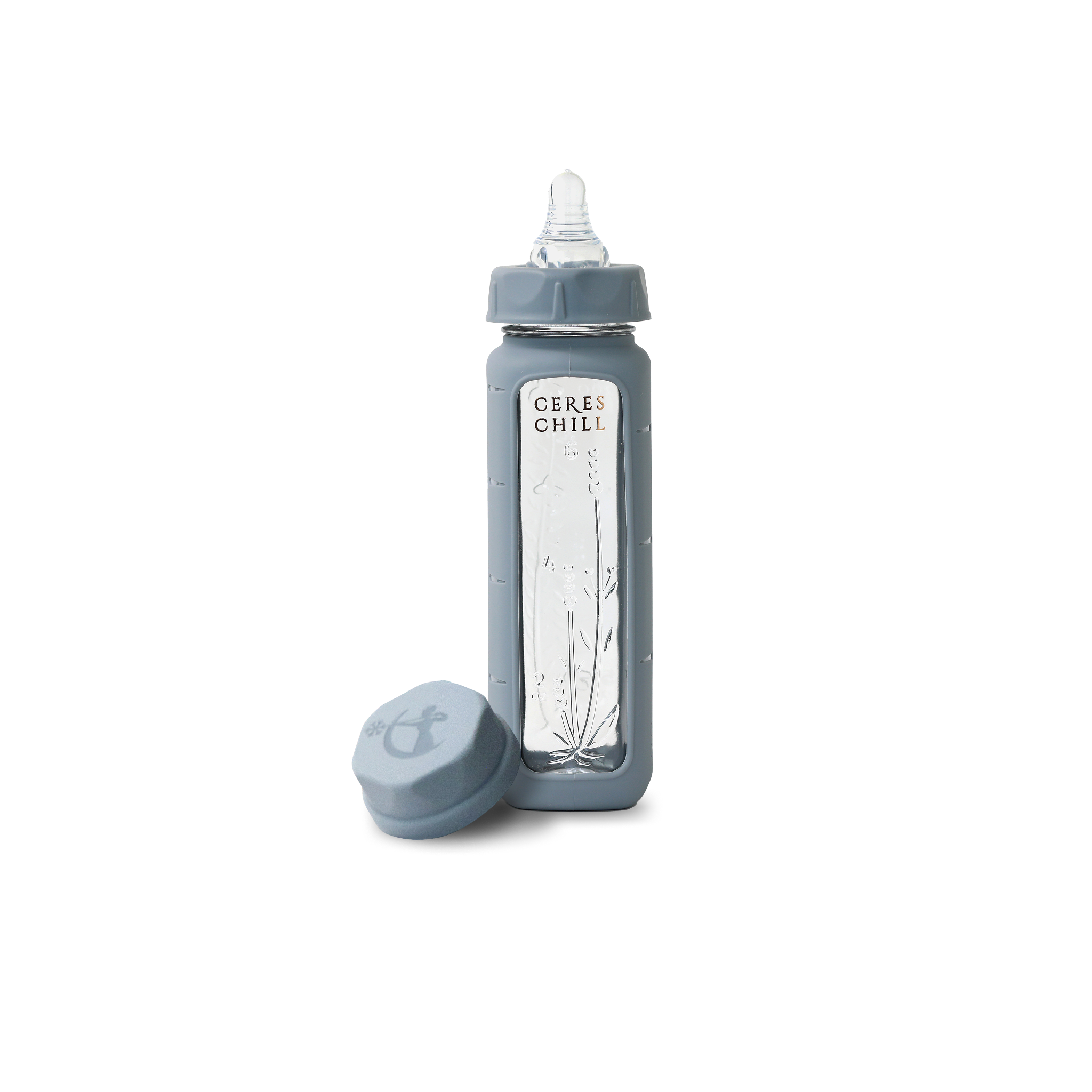 6oz Bloom Glass Baby Bottle