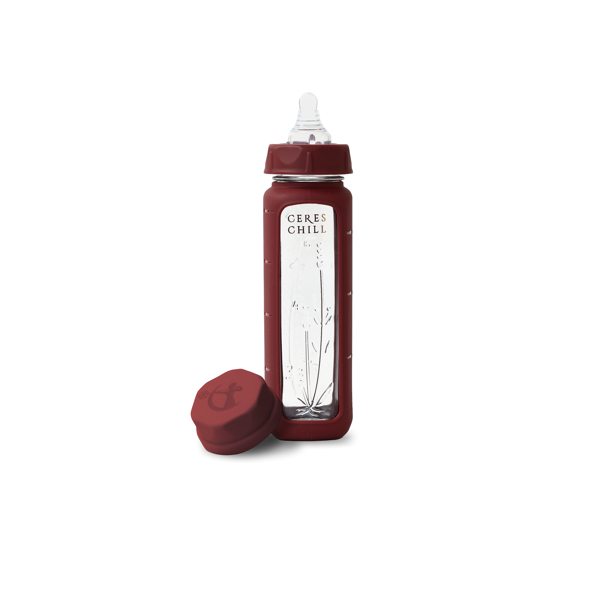 6oz Bloom Glass Baby Bottle