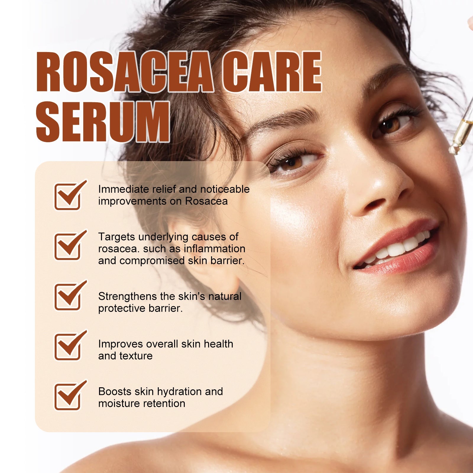 Erythematous Repair Essence, Repair Skin Lighten Facial Erythematous Moisturizing Essential Oil