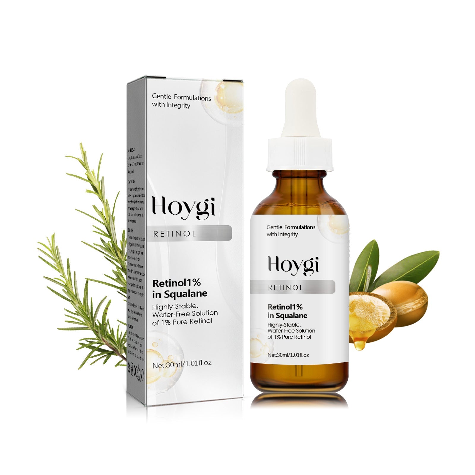Retinol Squalane Solution, Moisturizing Anti-wrinkle Firming Fade Lines Repair Essence
