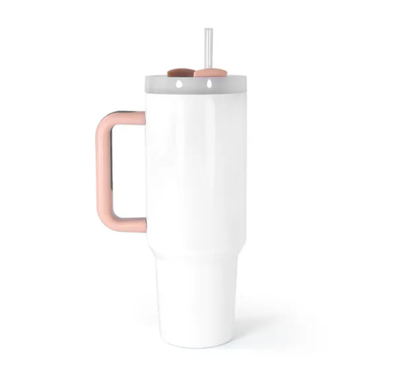 40oz Sublimation Blank Tumbler w/ Handle stainless steel