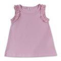 Pink sleeveless kids girls summer active shirt