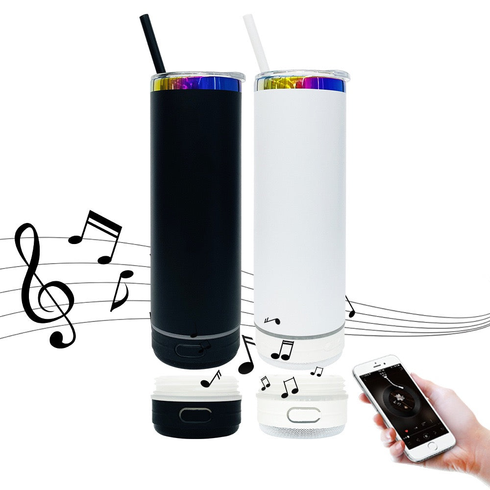 20oz Chromatic Bluetooth Speaker Tumbler Stainless Double Wall
