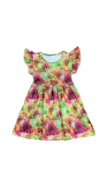 Wild and Free Long Milk Silk Dress
