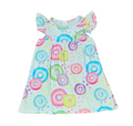 Donut Flutter Milk Silk Dress