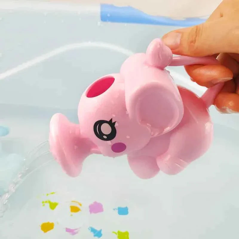 Baby Bath Toy, Bathing Cute  Elephant Shower Swimming Water Spraying Clouds Shower Bath Toy For Kids Water Playing Toy