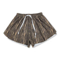 Olive camo adult women summer active shorts
