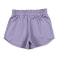 Lavender kids girls summer yoga active shorts