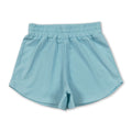 Light blue kids girls summer yoga active shorts