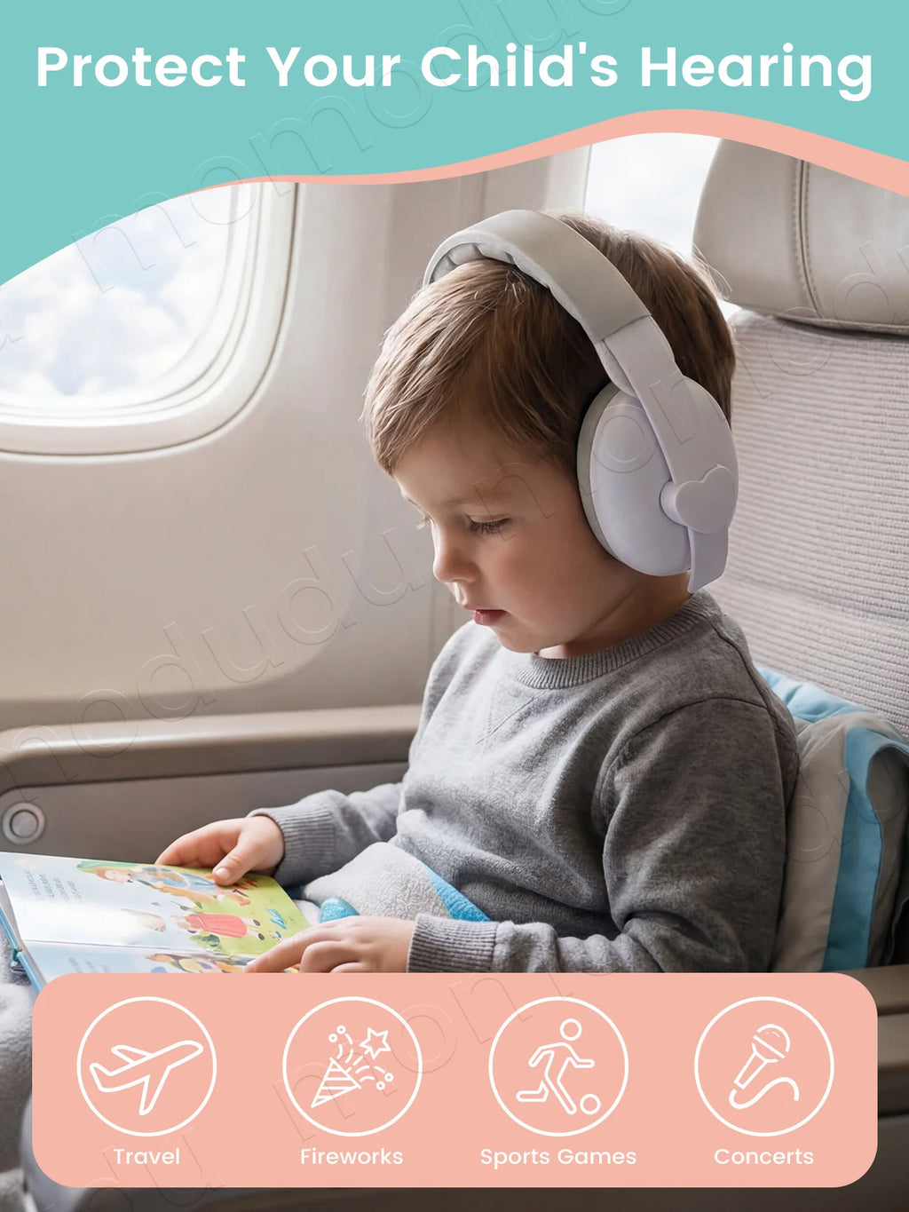1PC Baby Ear Protection Noise Cancelling Headphones for Babies for 3 Months to 3 Year